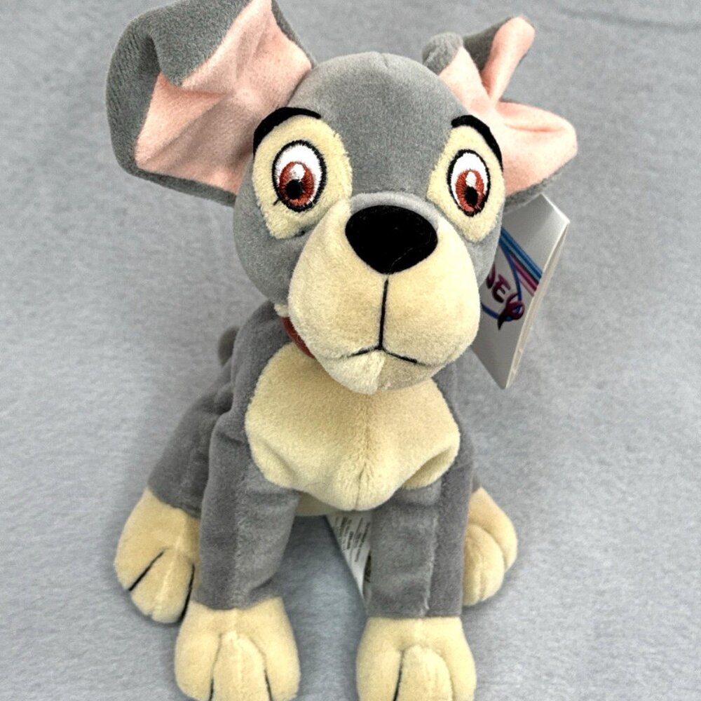 Lady and The Tramp The Disney Store Bean Bag Plush 6.5" Stuffed Puppy Dog Tramp